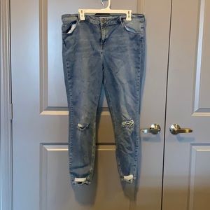 Skinny Ripped ASOS Curve Jeans